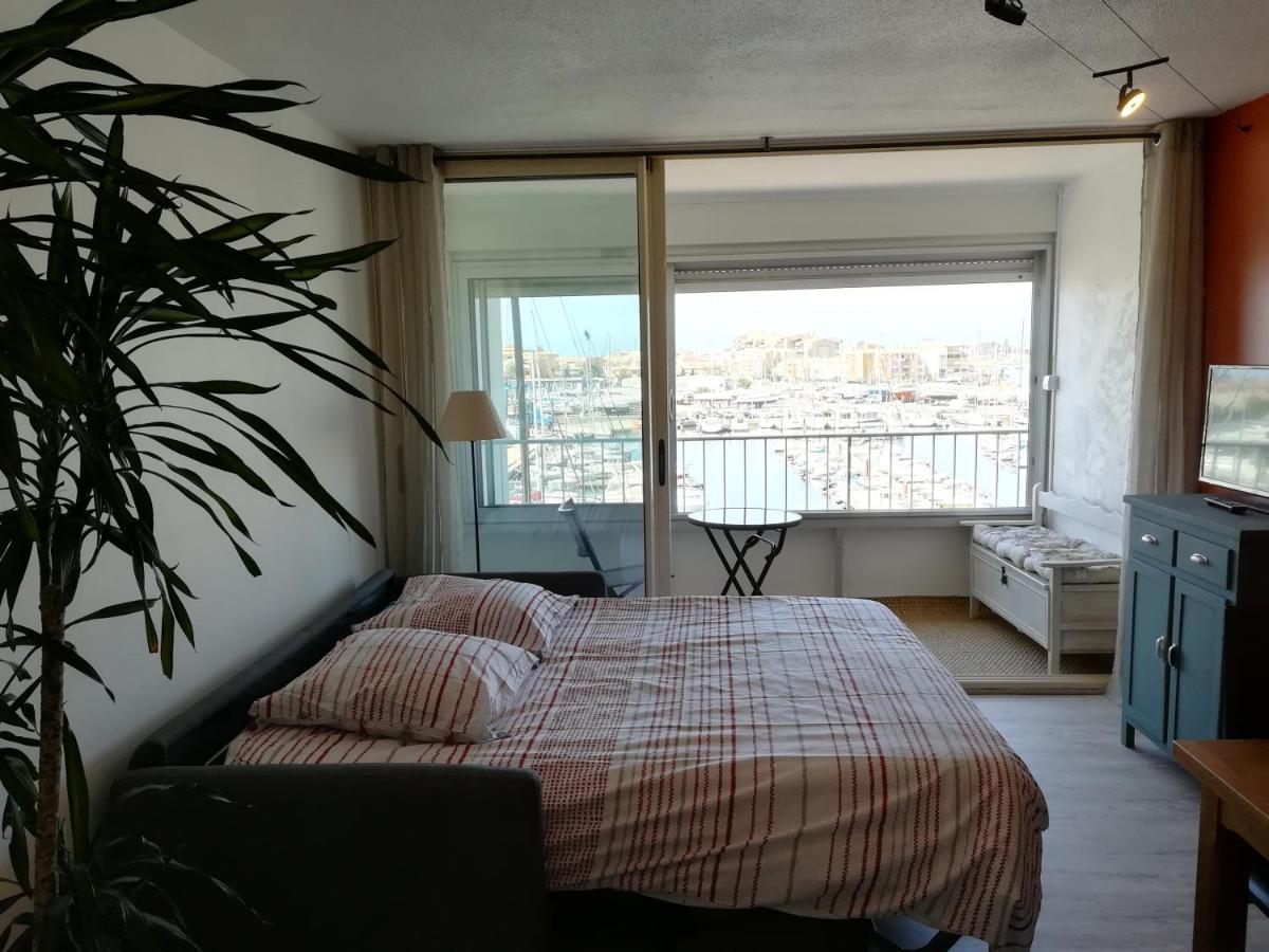 Studio Cabine Vue Port Avec Parking Prive, Piscine, Parc, Boulodrome Agde Kültér fotó
