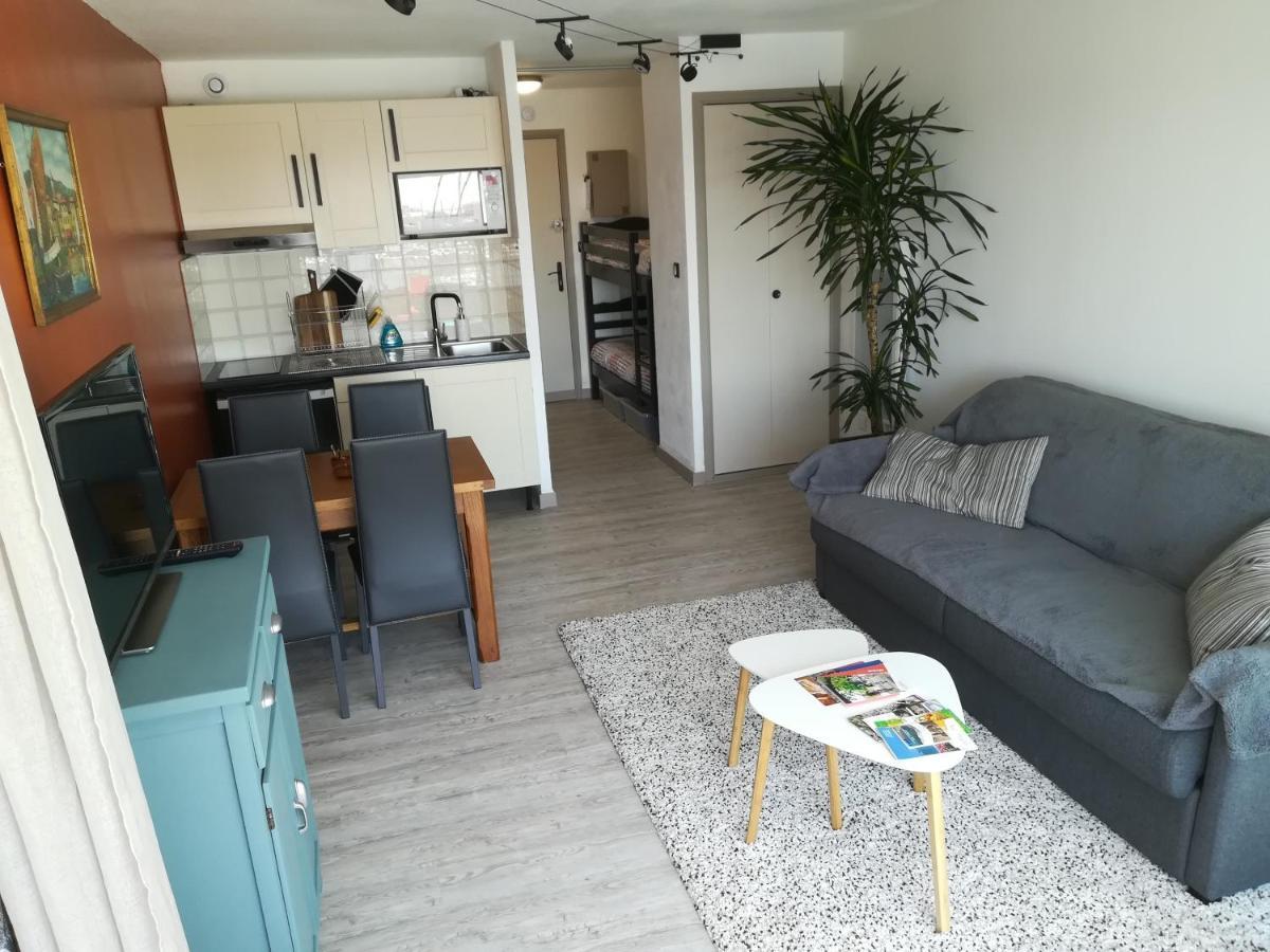 Studio Cabine Vue Port Avec Parking Prive, Piscine, Parc, Boulodrome Agde Kültér fotó