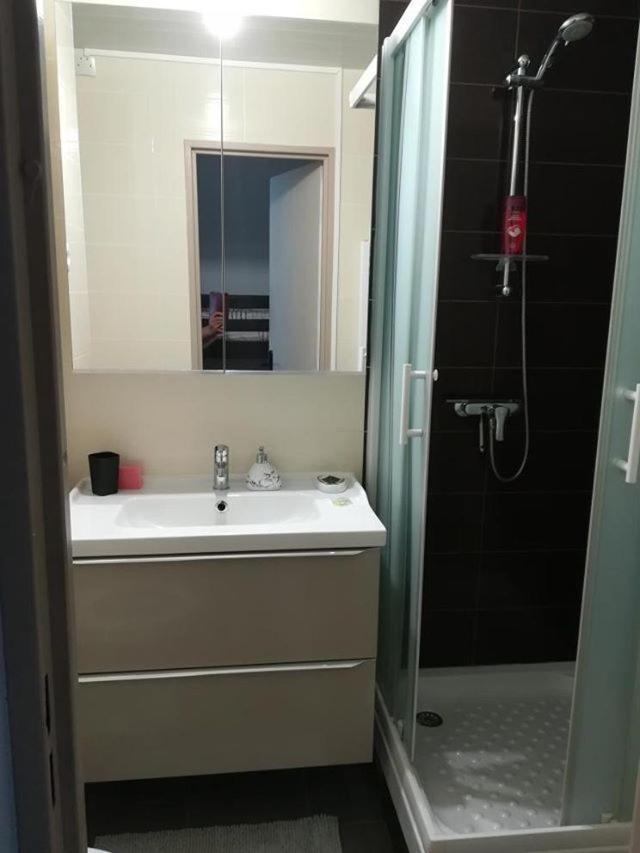 Studio Cabine Vue Port Avec Parking Prive, Piscine, Parc, Boulodrome Agde Kültér fotó
